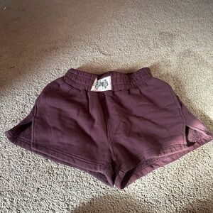 Darc Sport Women's Athletic Shorts in Deep Purple